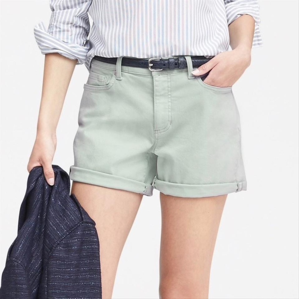 Banana Republic Light Wash Premium Denim Shorts